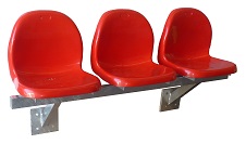 Sitzbank mit Schalensitzen